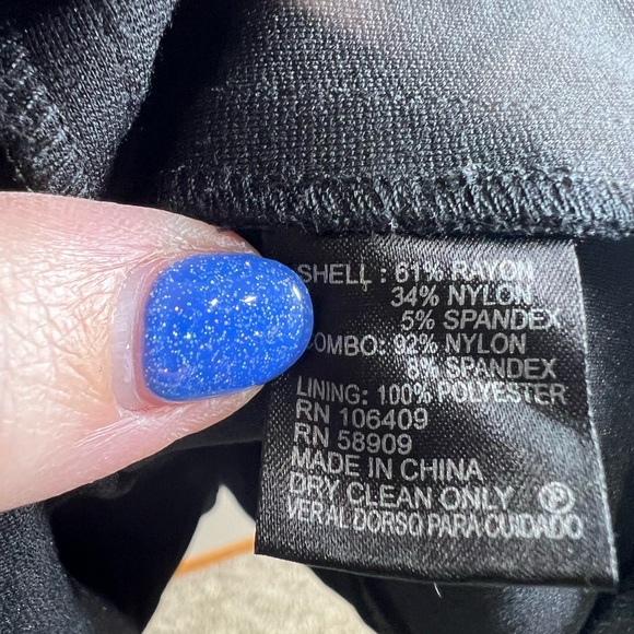 Gianni bini black a line dress size 6 - Picture 12 of 12